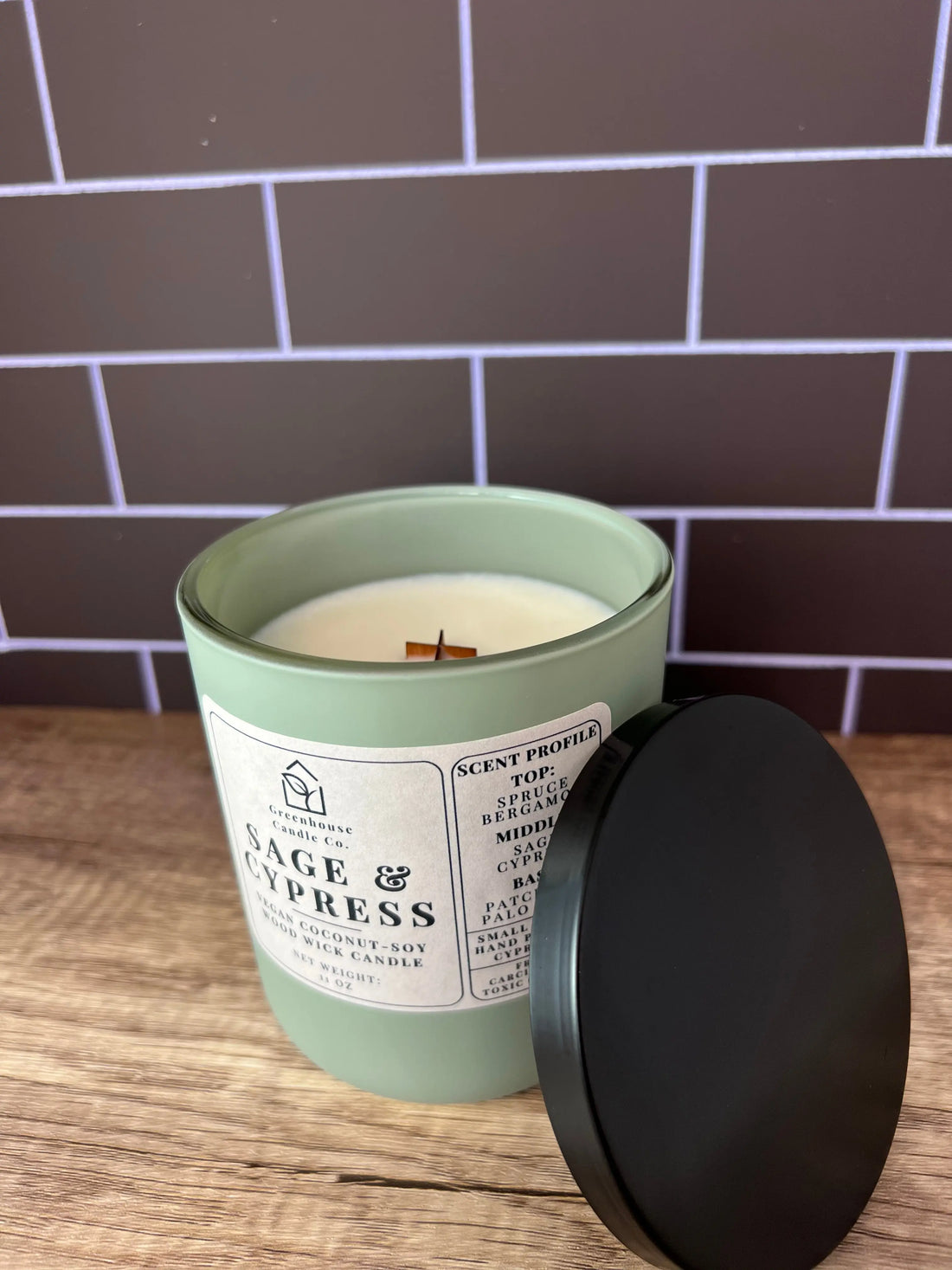 Sage & Cypress - Greenhouse Candle Co. -