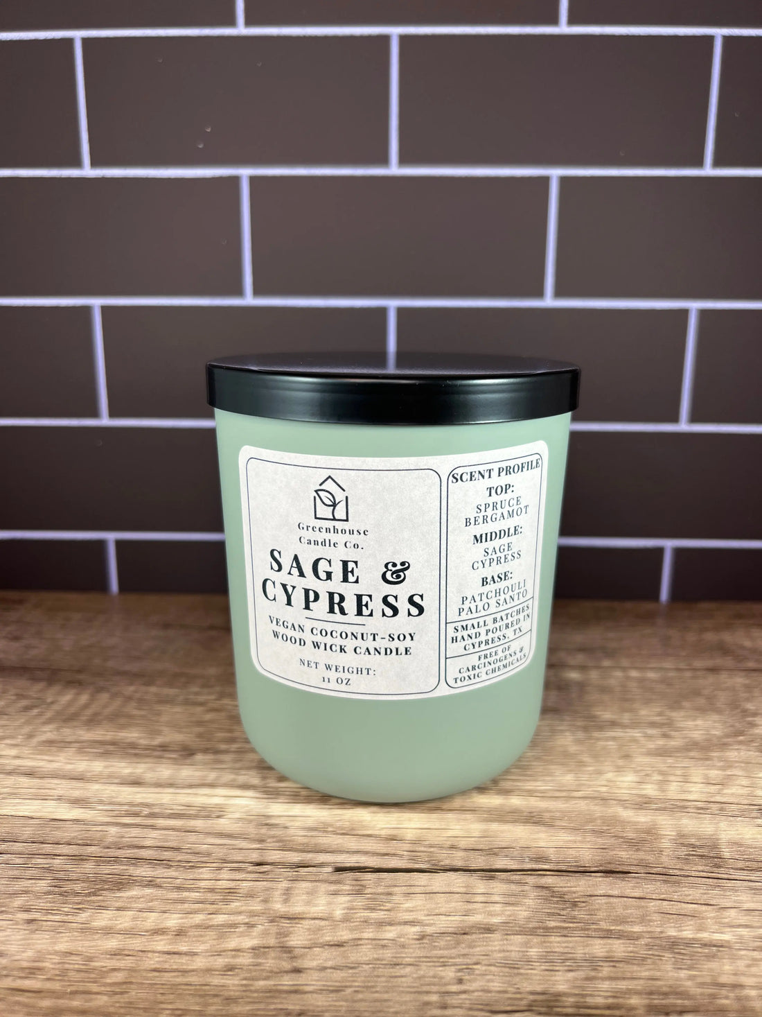 Sage & Cypress - Greenhouse Candle Co. -