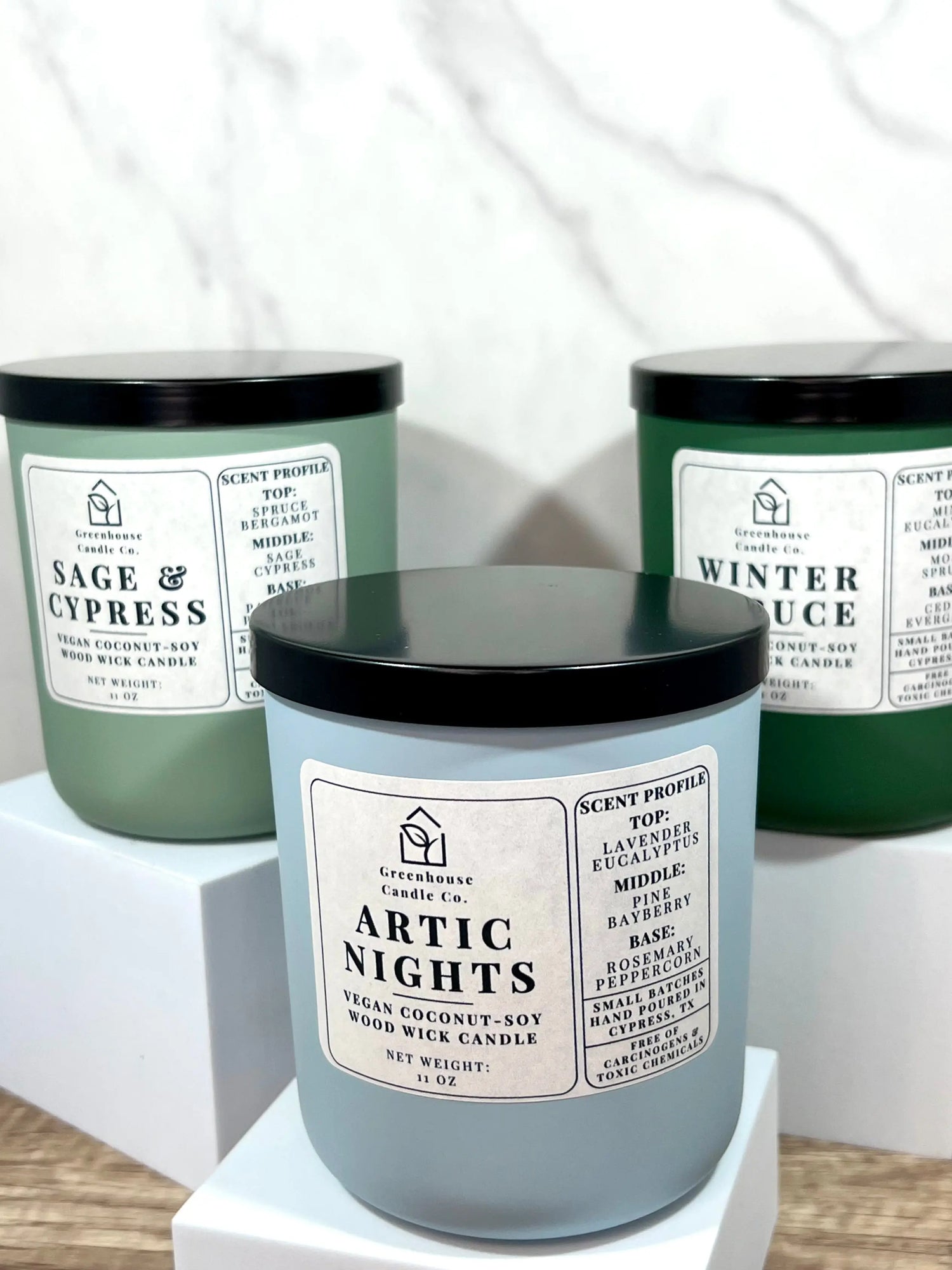 Winter Spruce - Greenhouse Candle Co. -