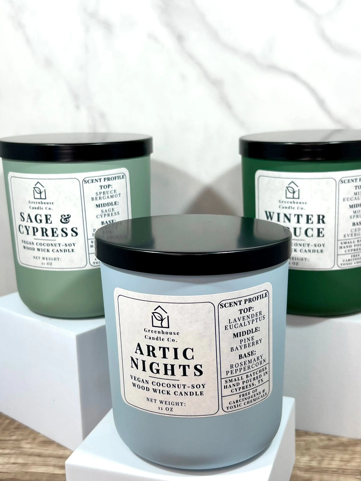 Artic Nights - Greenhouse Candle Co. -
