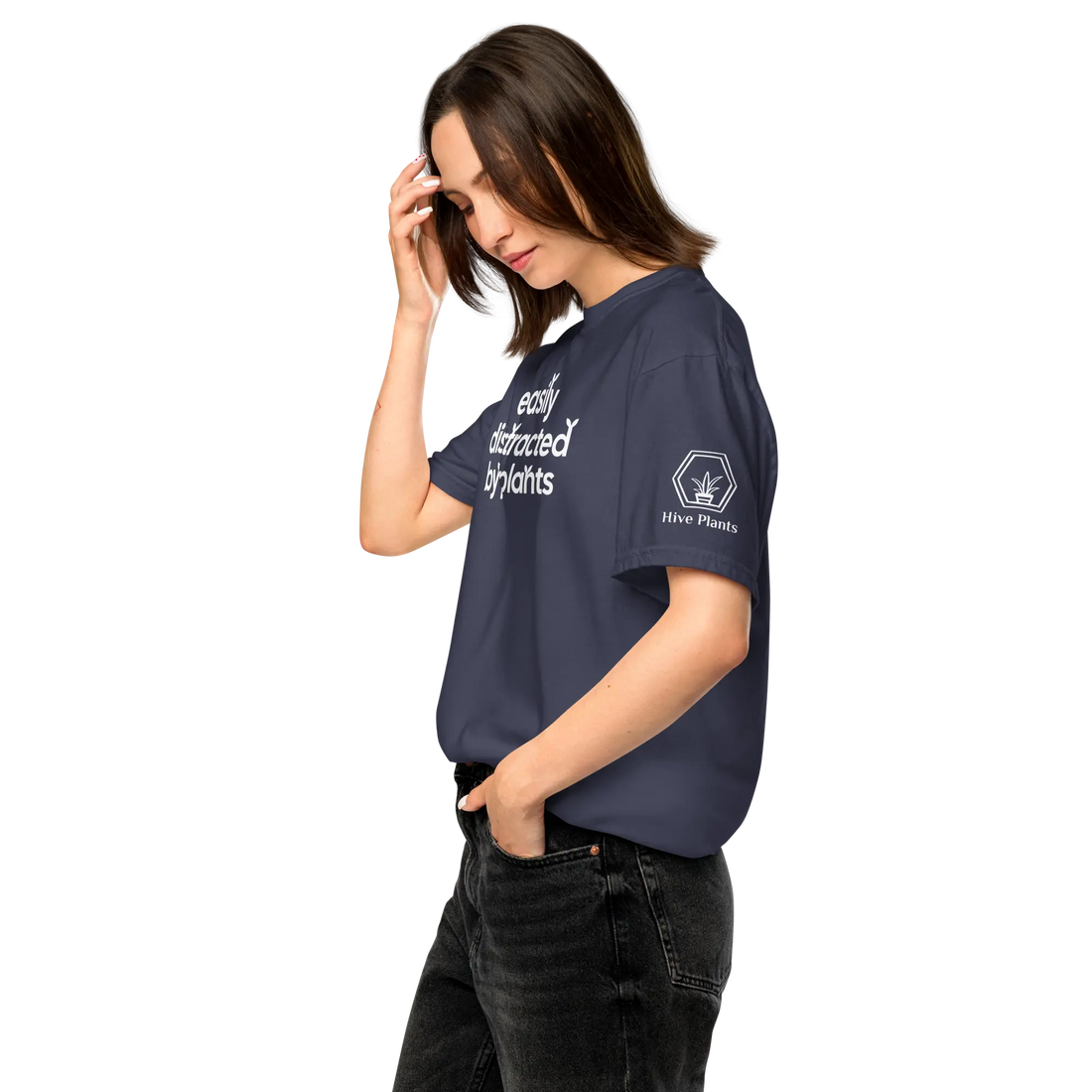 Easily Distracted By Plants t-shirt - The White Oak Collection -