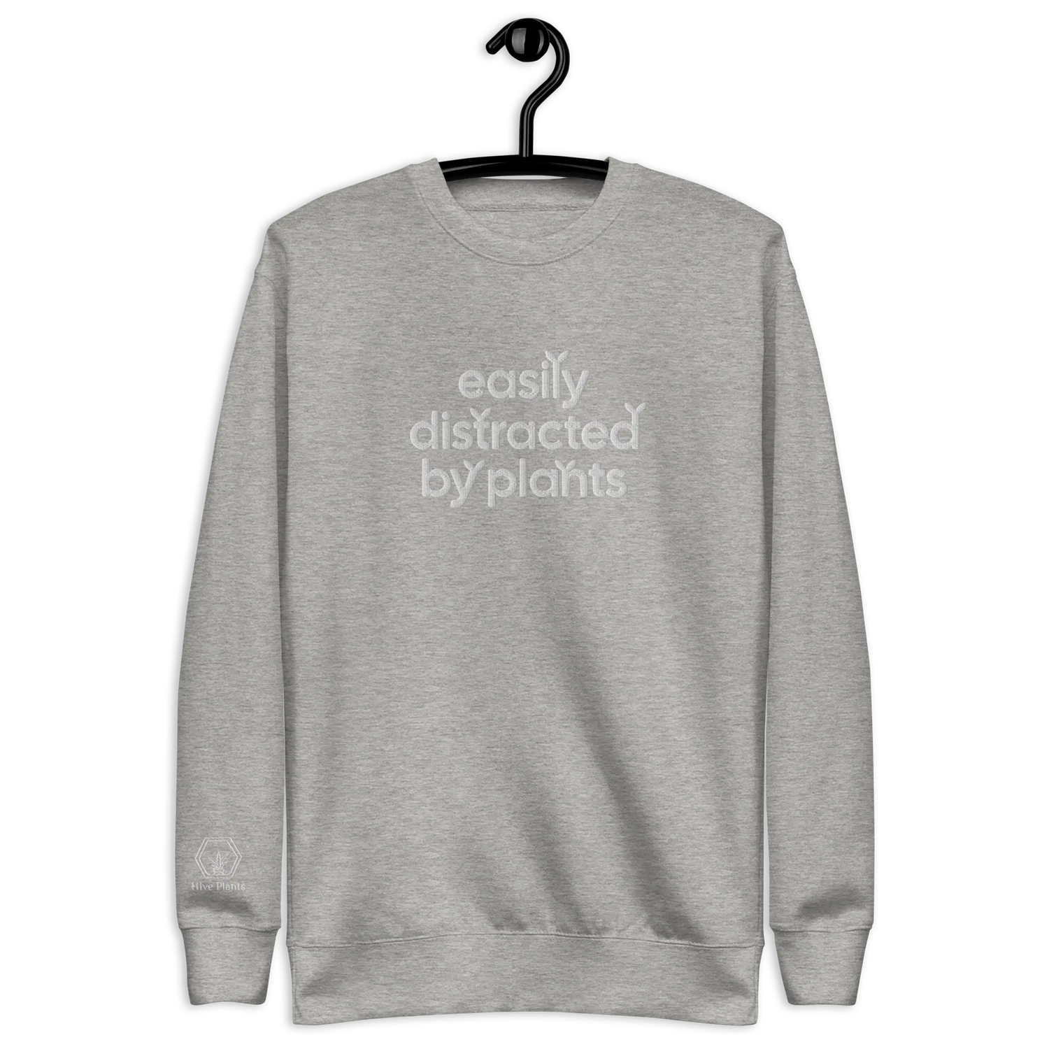 Easily Distracted By Plants Sweatshirt - The White Oak Collection -