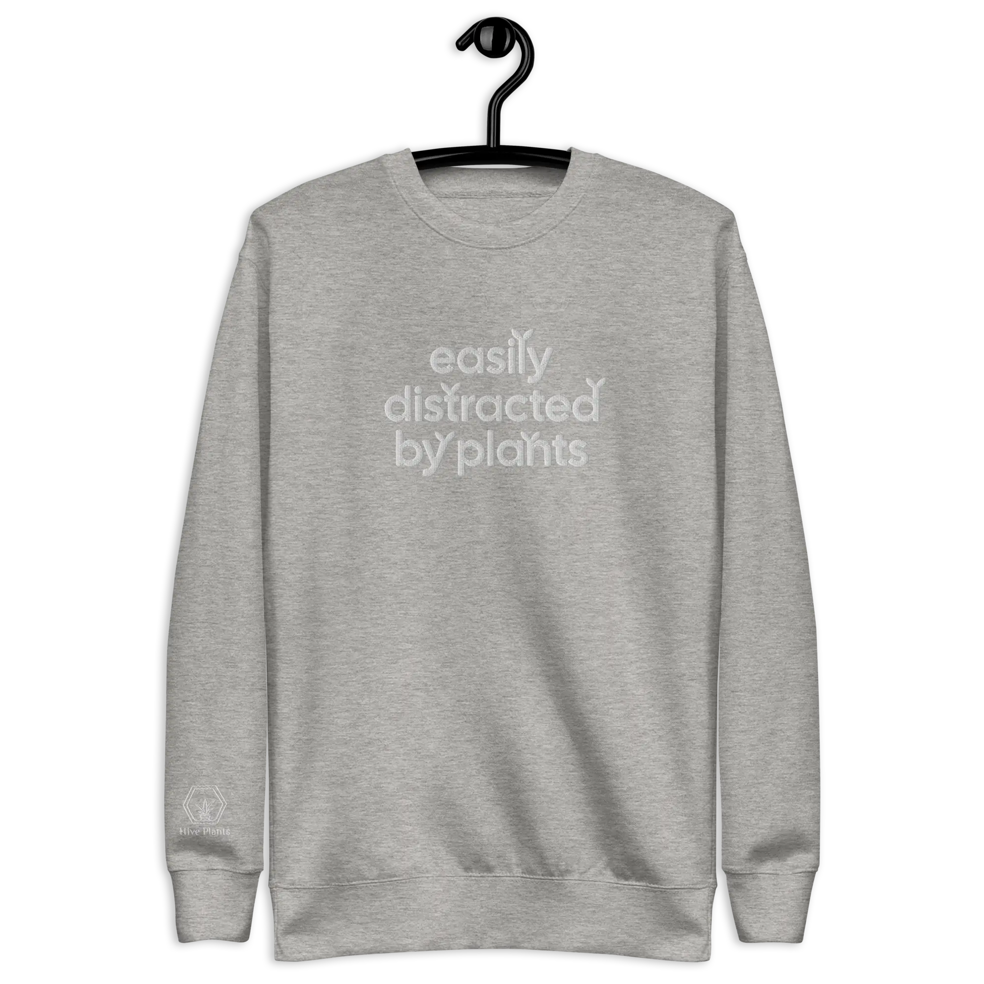 Easily Distracted By Plants Sweatshirt - The White Oak Collection -