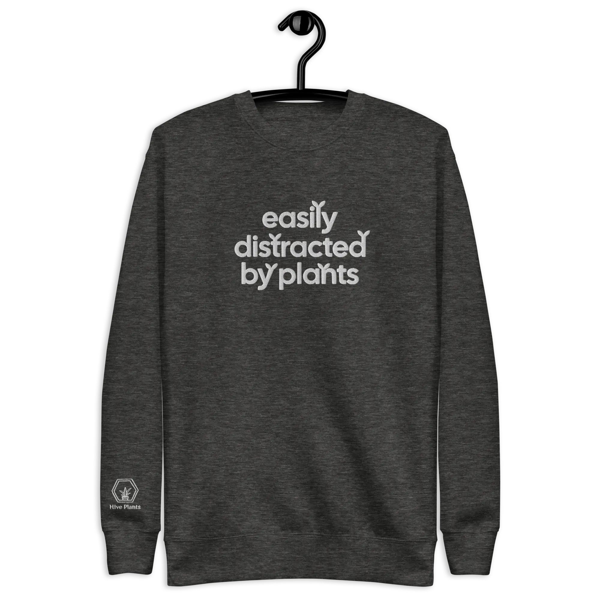Easily Distracted By Plants Sweatshirt - The White Oak Collection -