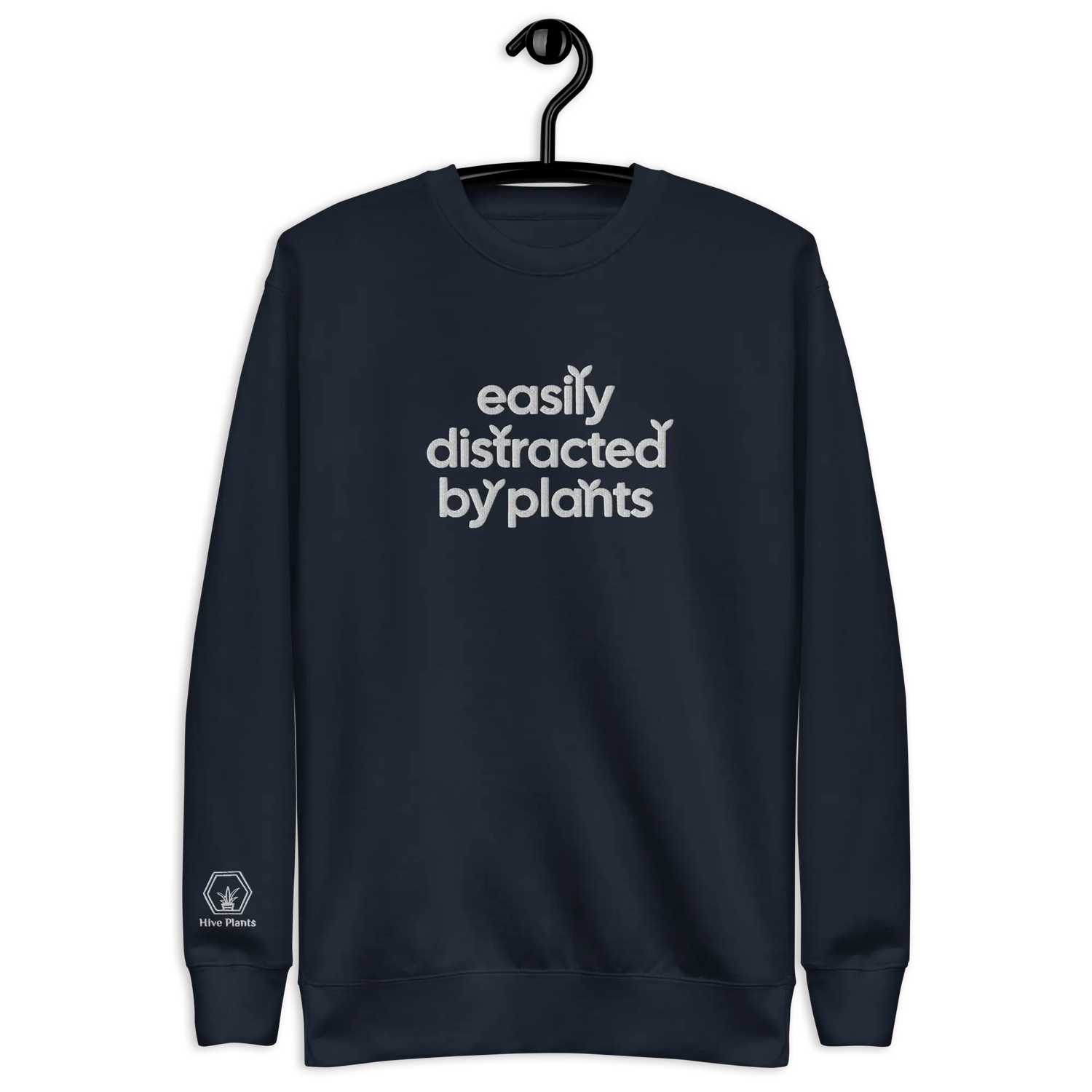 Easily Distracted By Plants Sweatshirt - The White Oak Collection -
