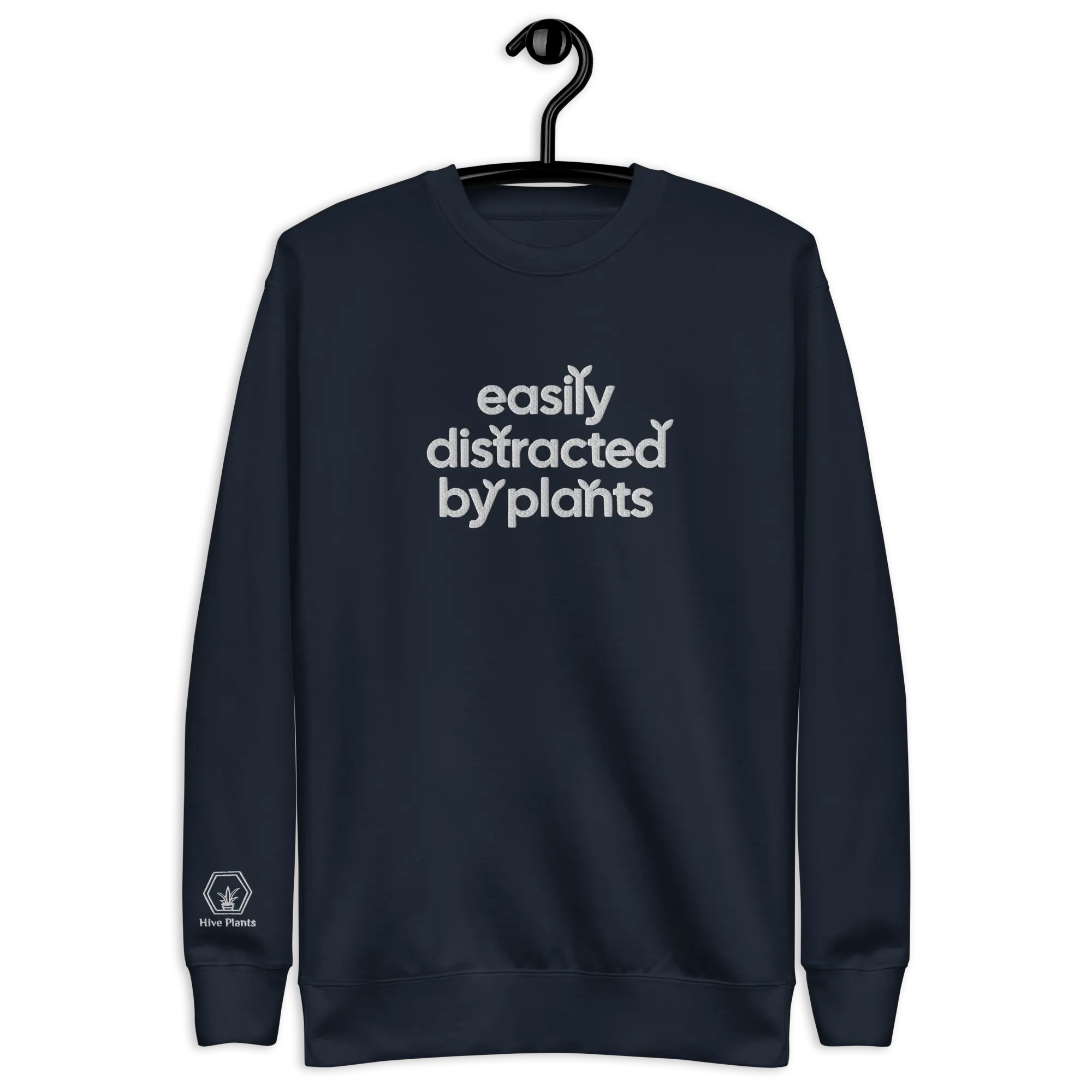 Easily Distracted By Plants Sweatshirt - The White Oak Collection -