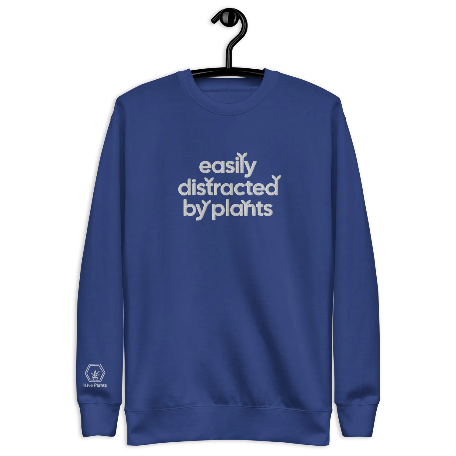 Easily Distracted By Plants Sweatshirt - The White Oak Collection -