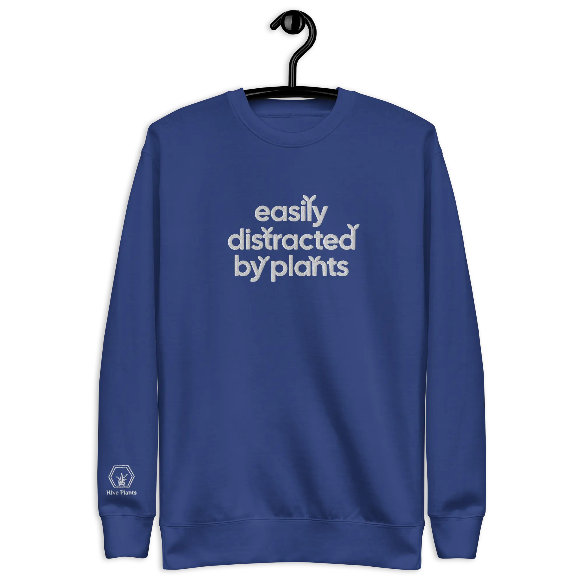 Easily Distracted By Plants Sweatshirt - The White Oak Collection -