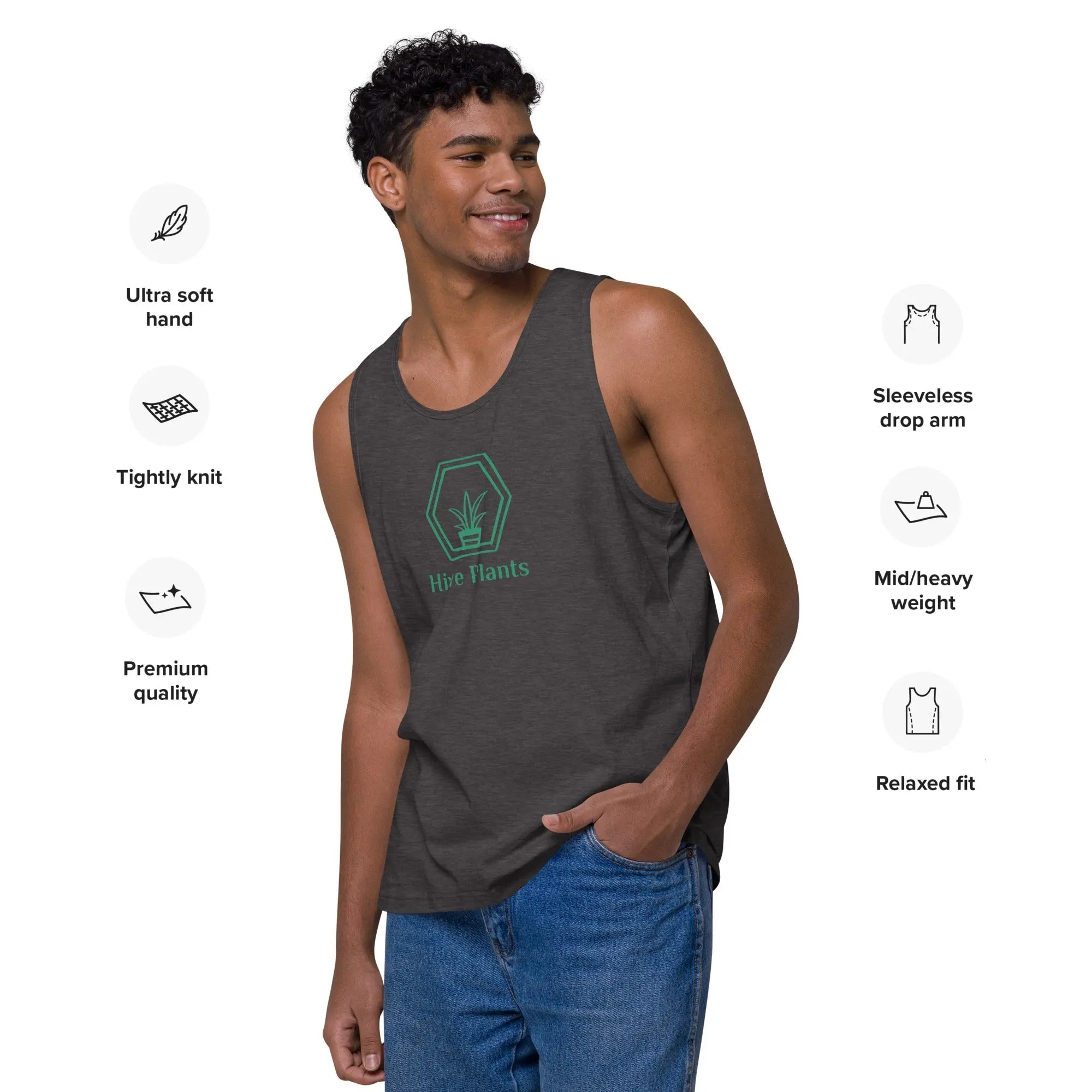 Hive Plants Premium Tank Top - Hive Plants -