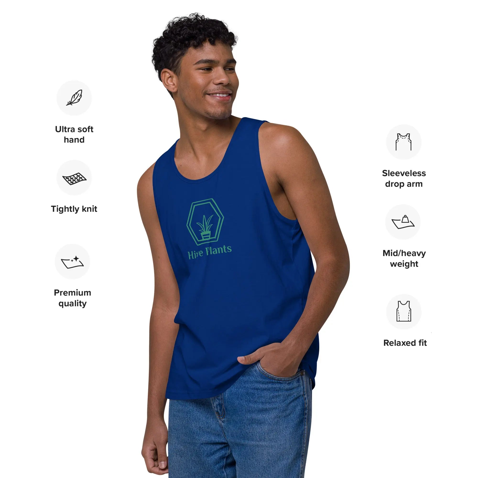 Hive Plants Premium Tank Top - Hive Plants -