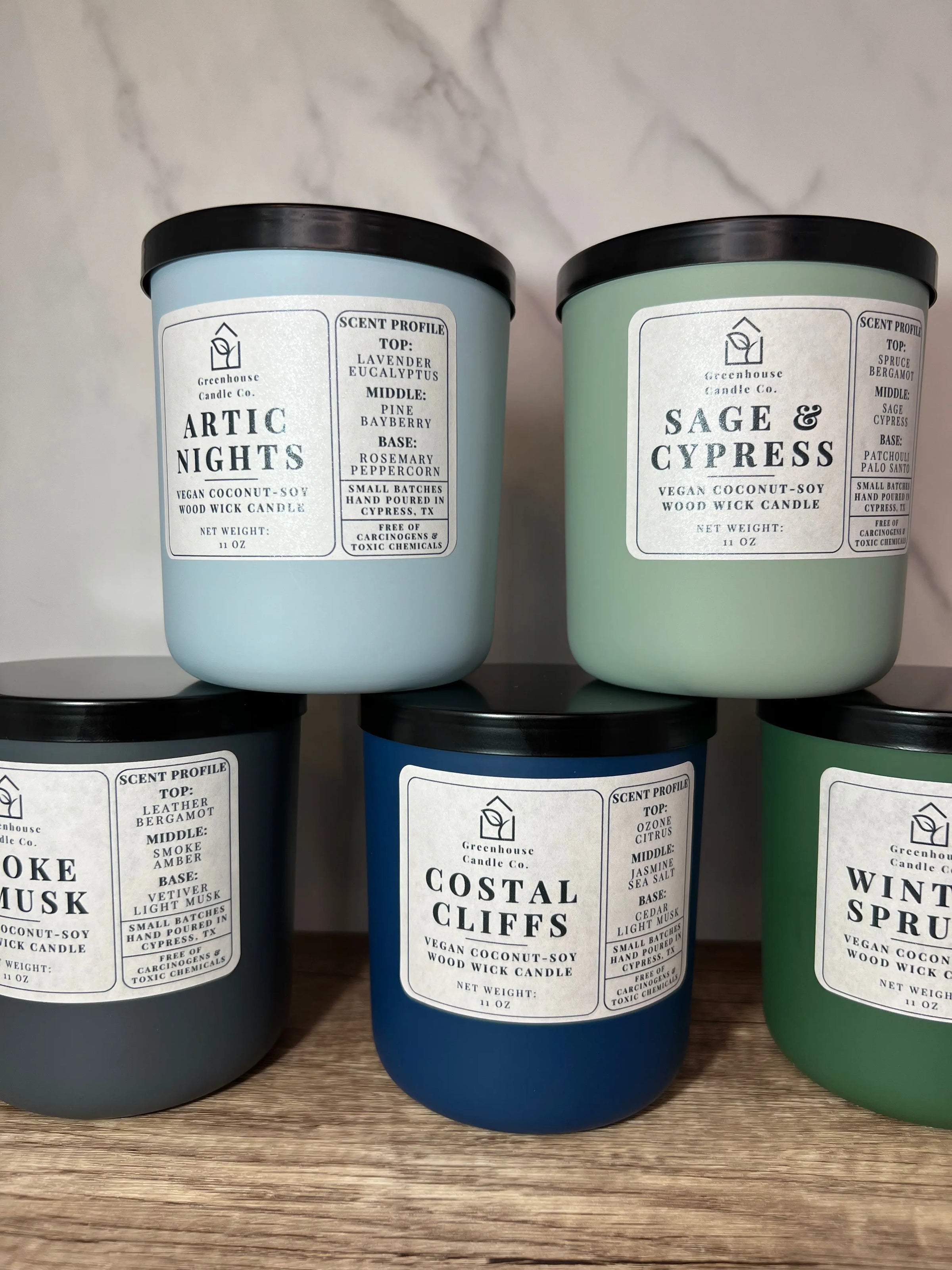 Greenhouse Candle Co. The White Oak Collection - Hive Plants