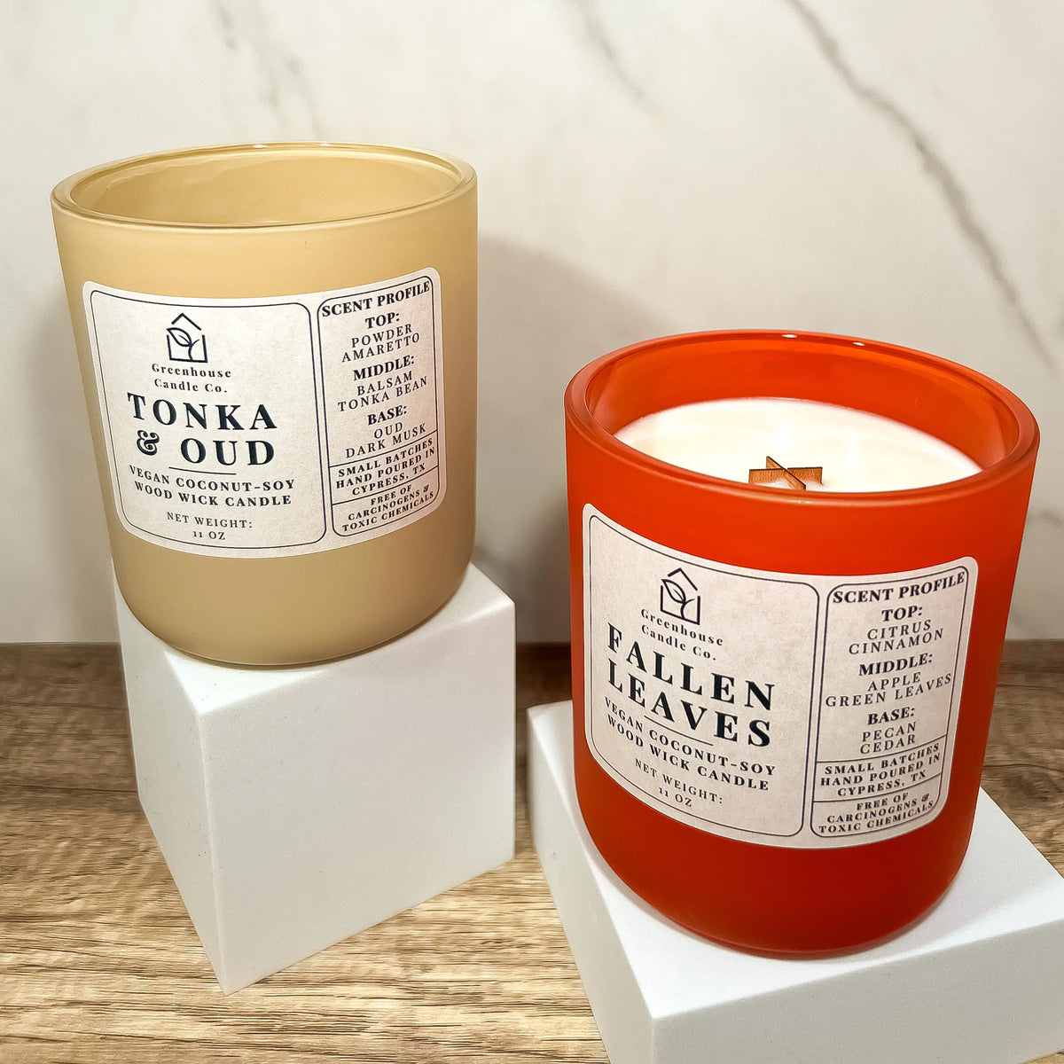 Tonka &amp; Oud - Greenhouse Candle Co. - 