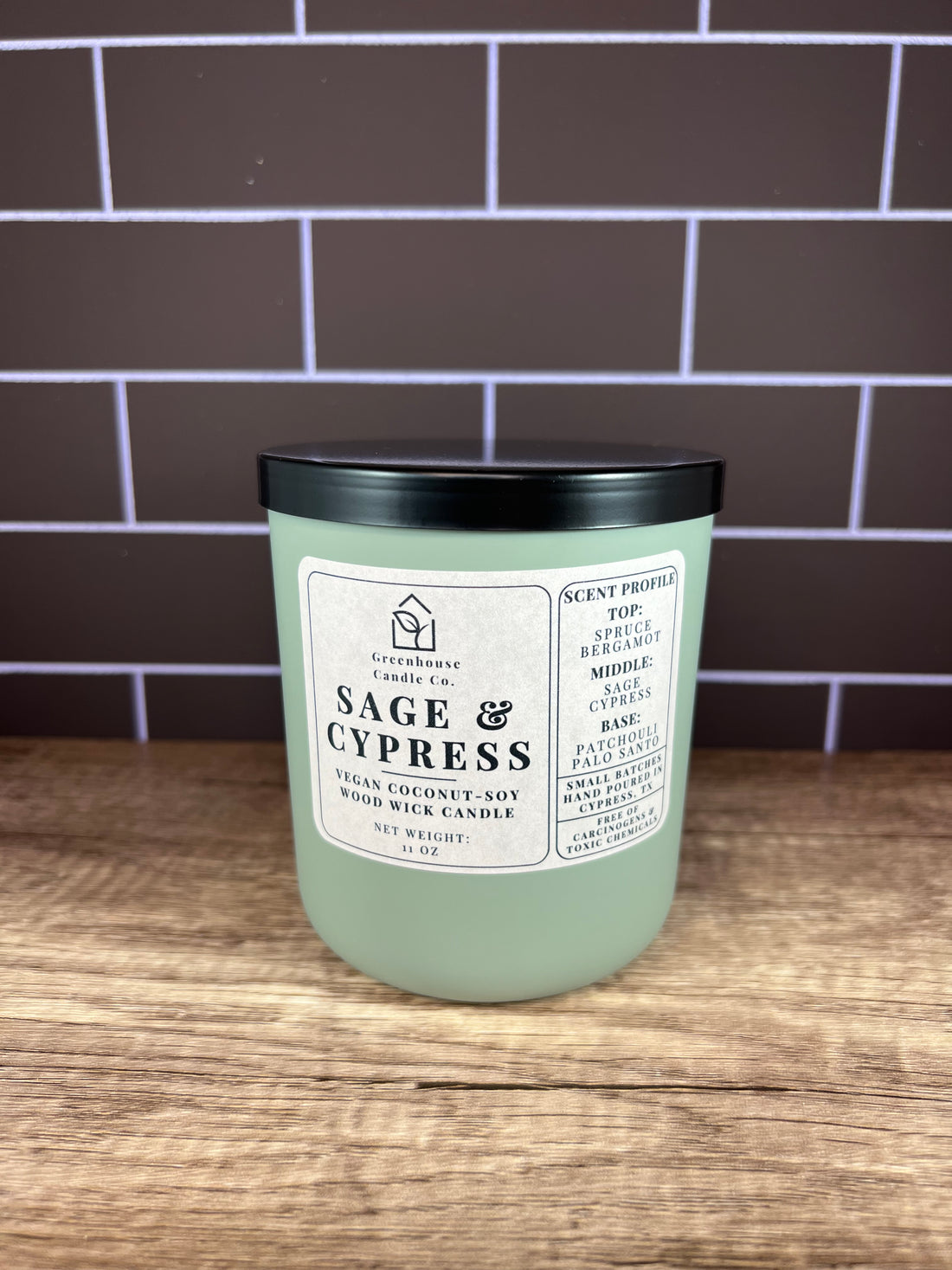 Sage &amp; Cypress - Greenhouse Candle Co. - 