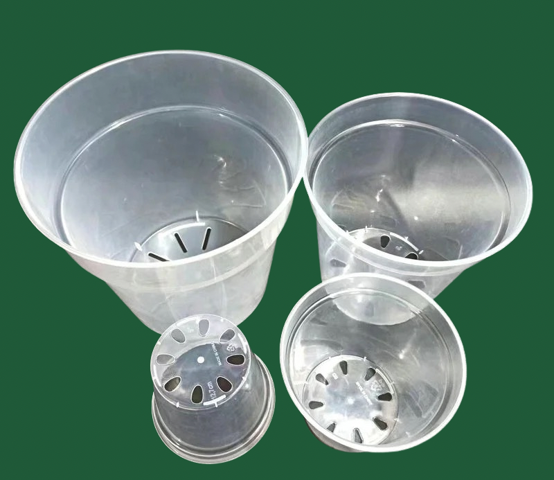 Clear Plastic Pots