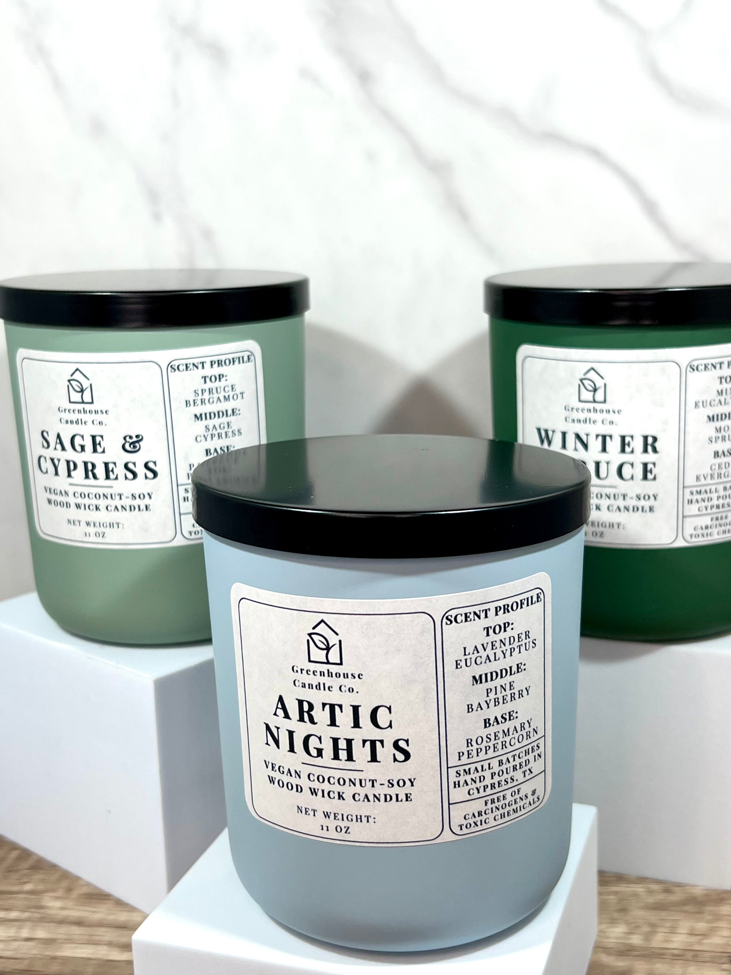 Sage &amp; Cypress - Greenhouse Candle Co. - 