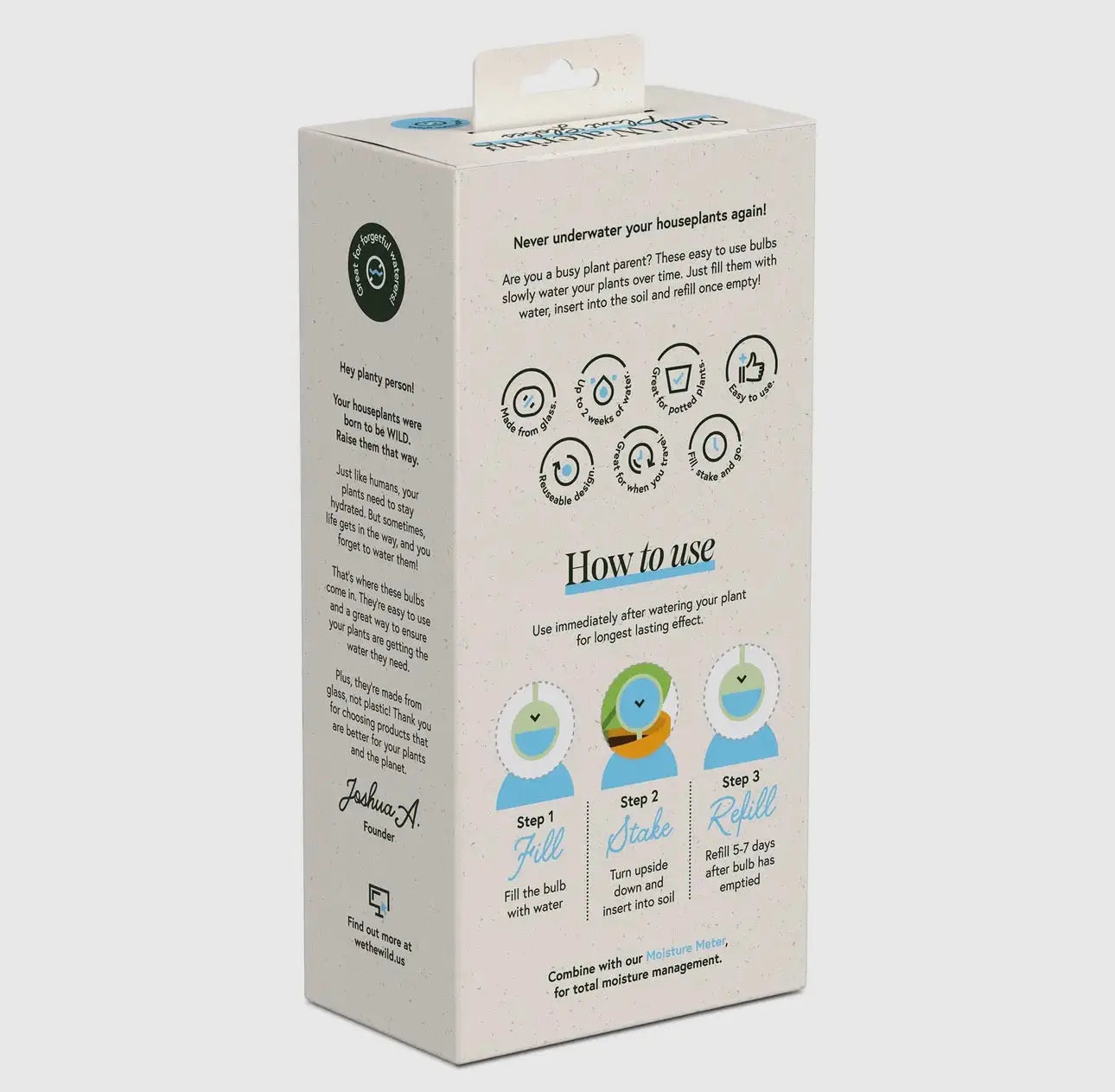 Self-Watering Plant Globes The White Oak Collection - Hive Plants