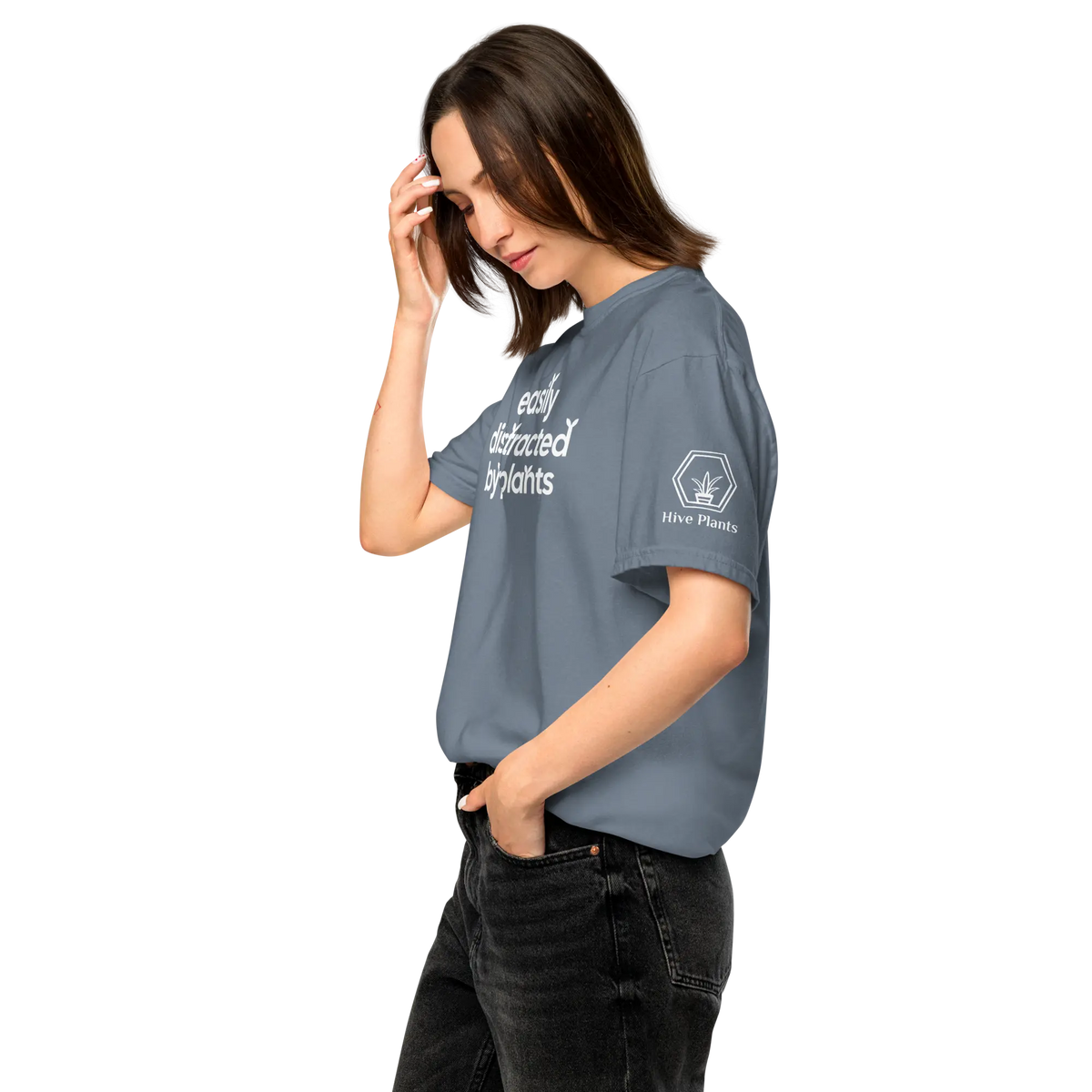 Easily Distracted By Plants t-shirt - The White Oak Collection - 