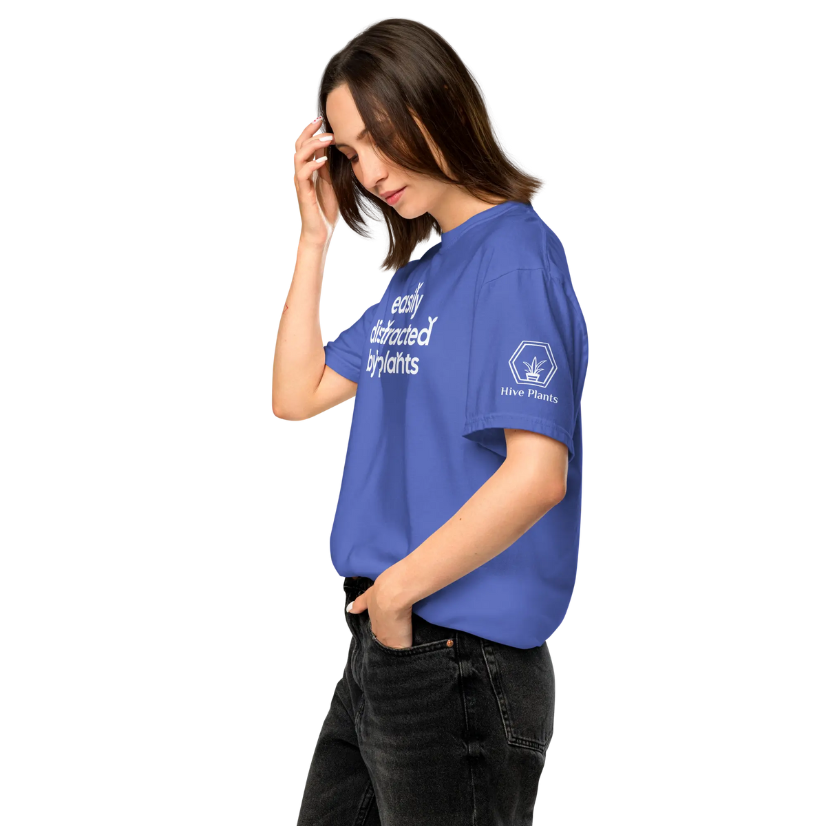 Easily Distracted By Plants t-shirt - The White Oak Collection - 