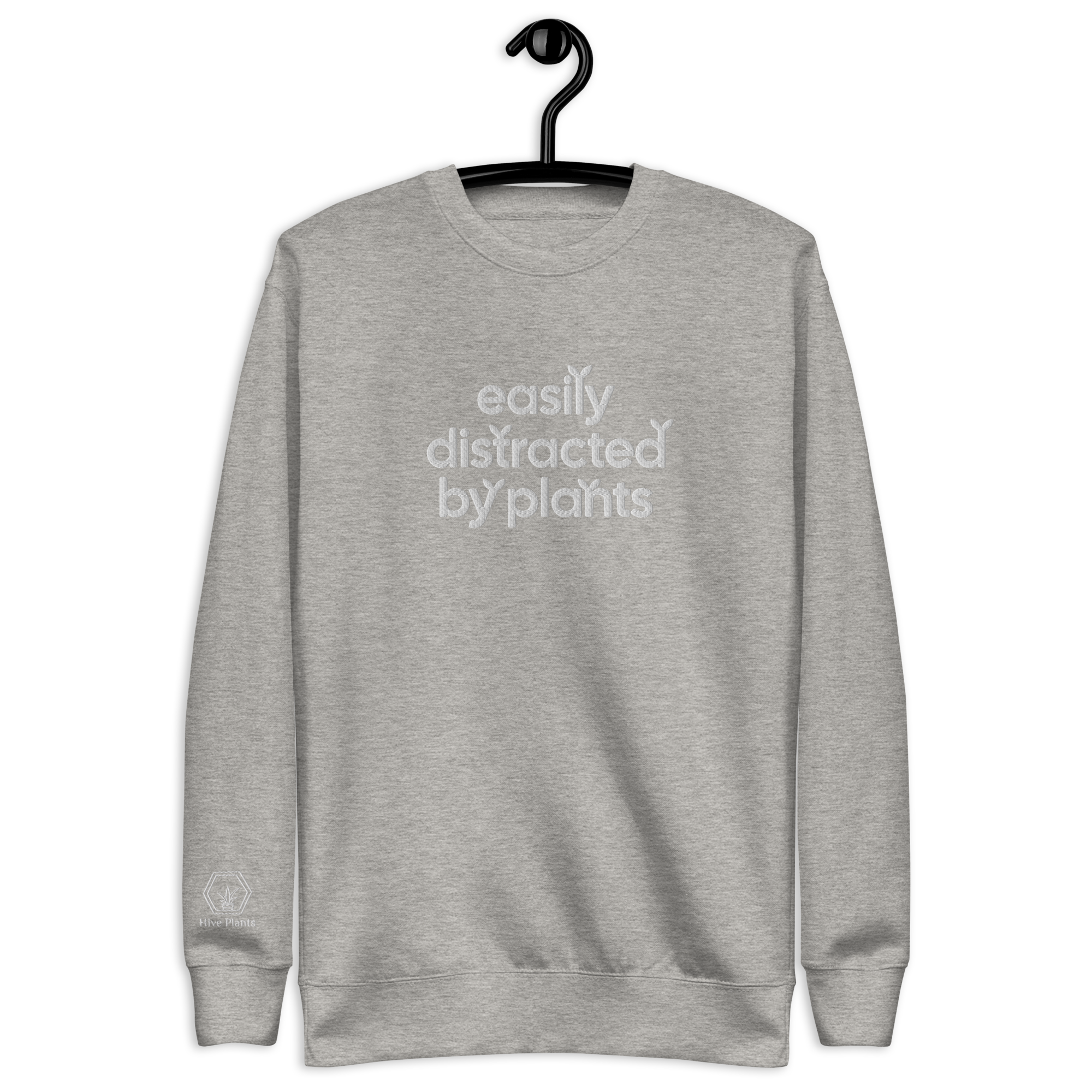 Easily Distracted By Plants Sweatshirt - The White Oak Collection - 