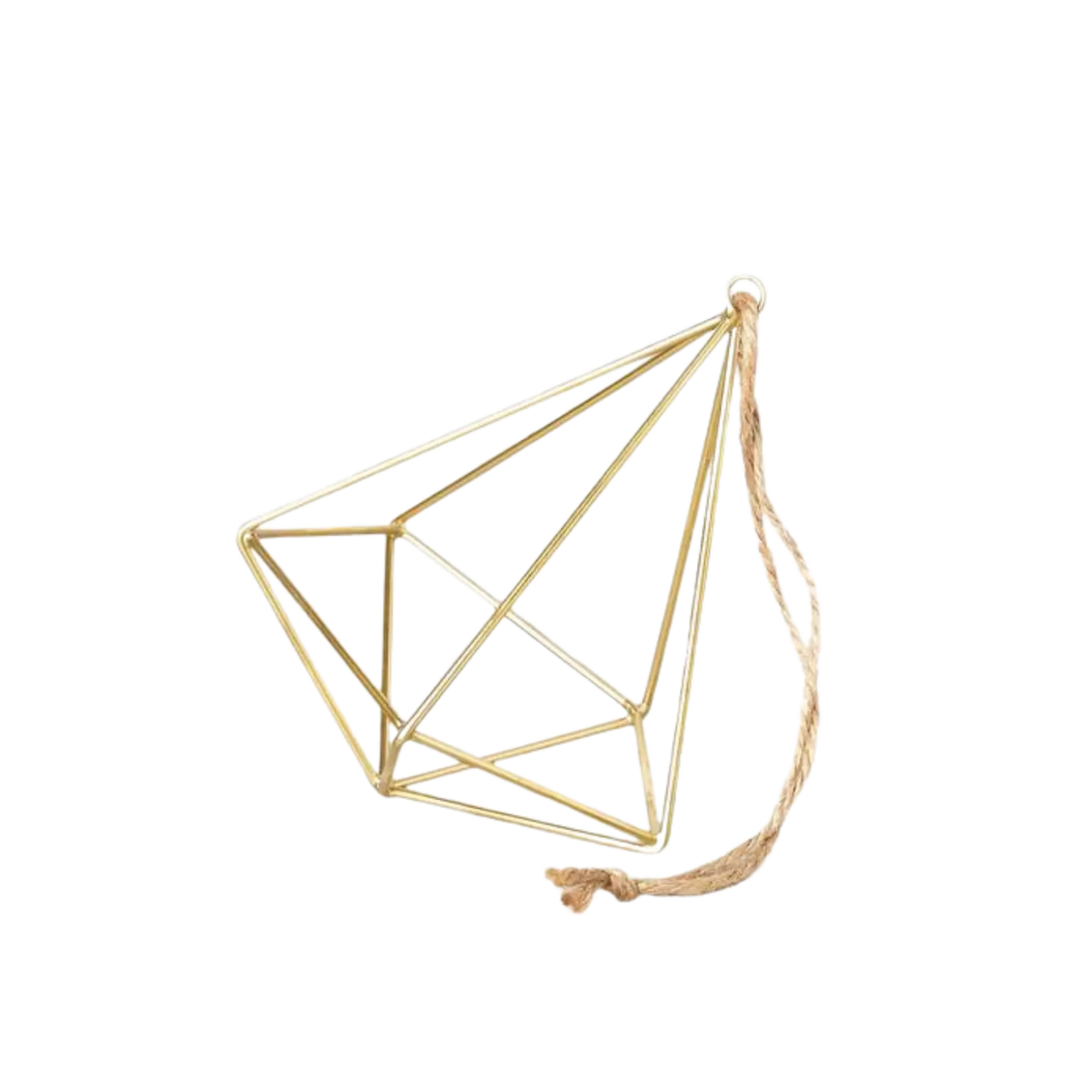 Brass Air Plant Holder - Hive Plants - Pots &amp; Planters