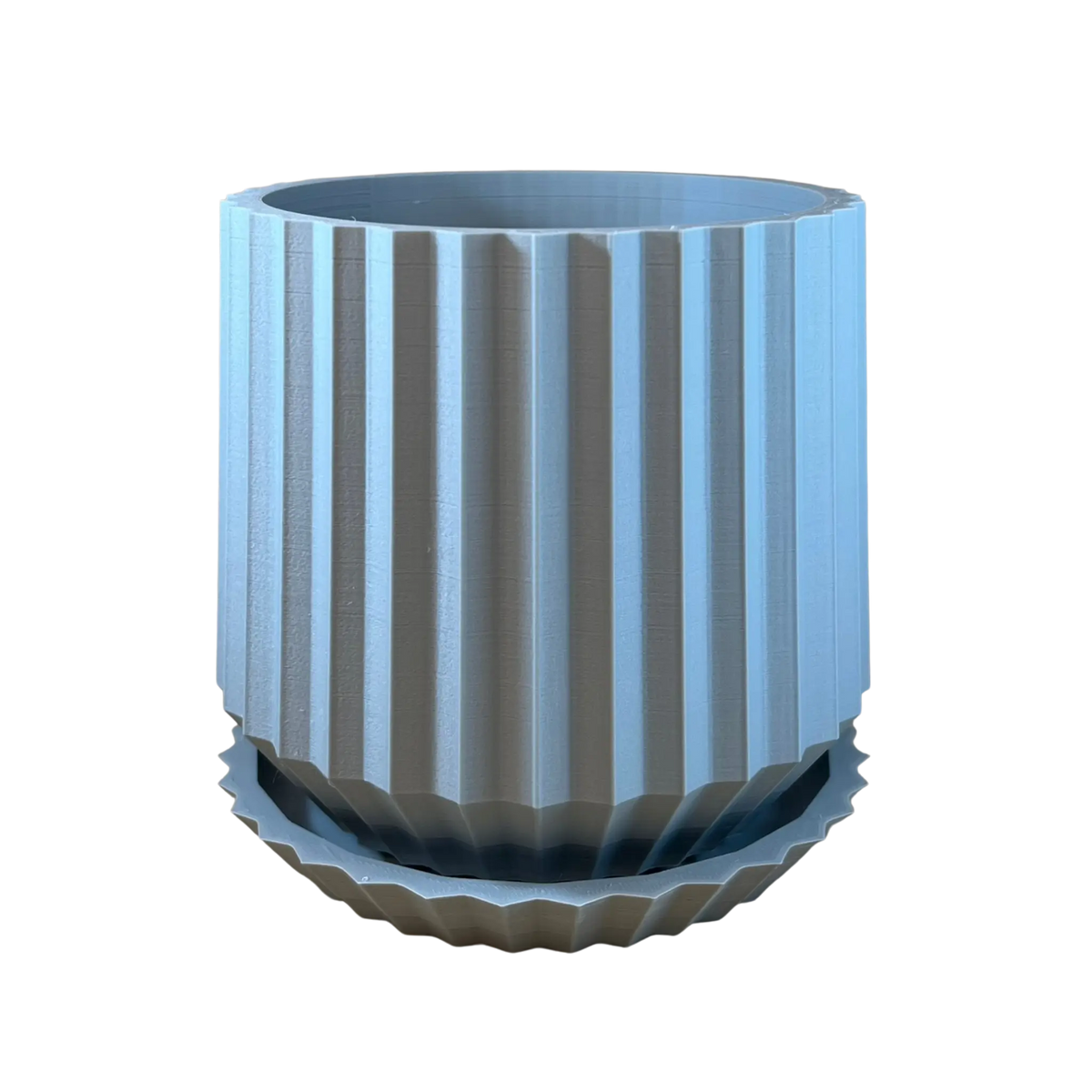 3D Printed Gear Pot - Hive Plants - Pots &amp; Planters