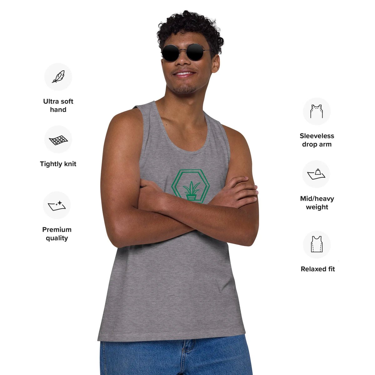 Hive Plants Premium Tank Top - Hive Plants - 