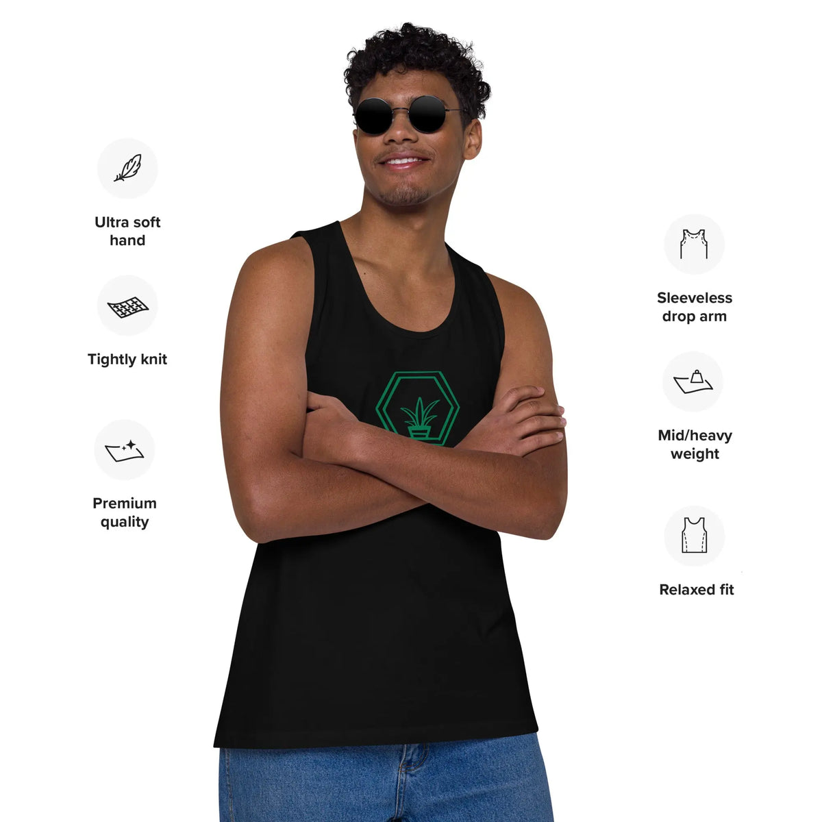 Hive Plants Premium Tank Top - Hive Plants - 