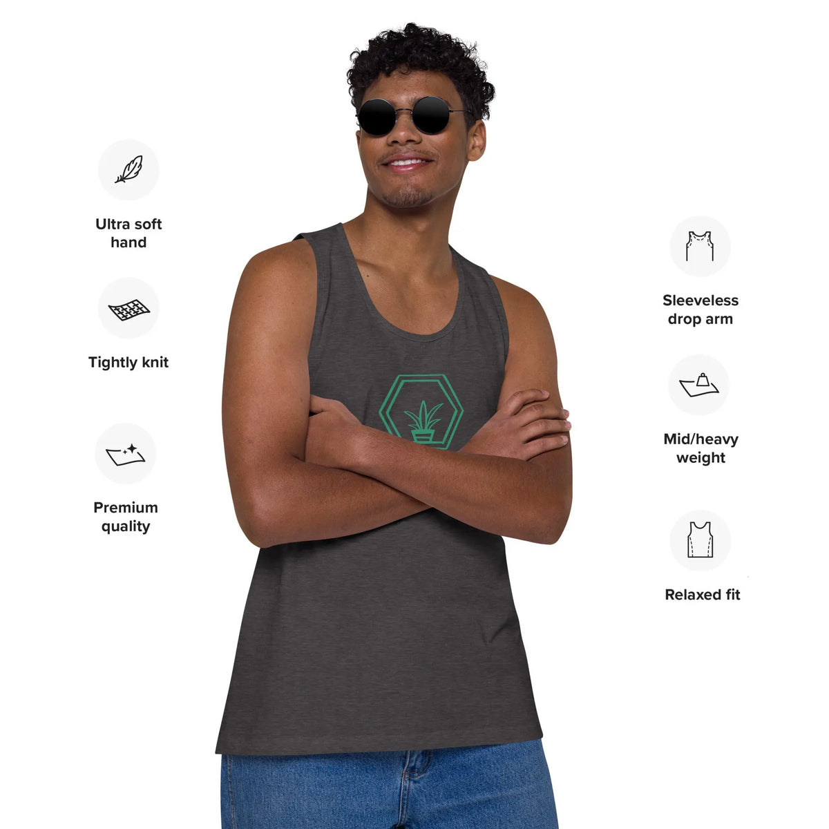 Hive Plants Premium Tank Top - Hive Plants - 