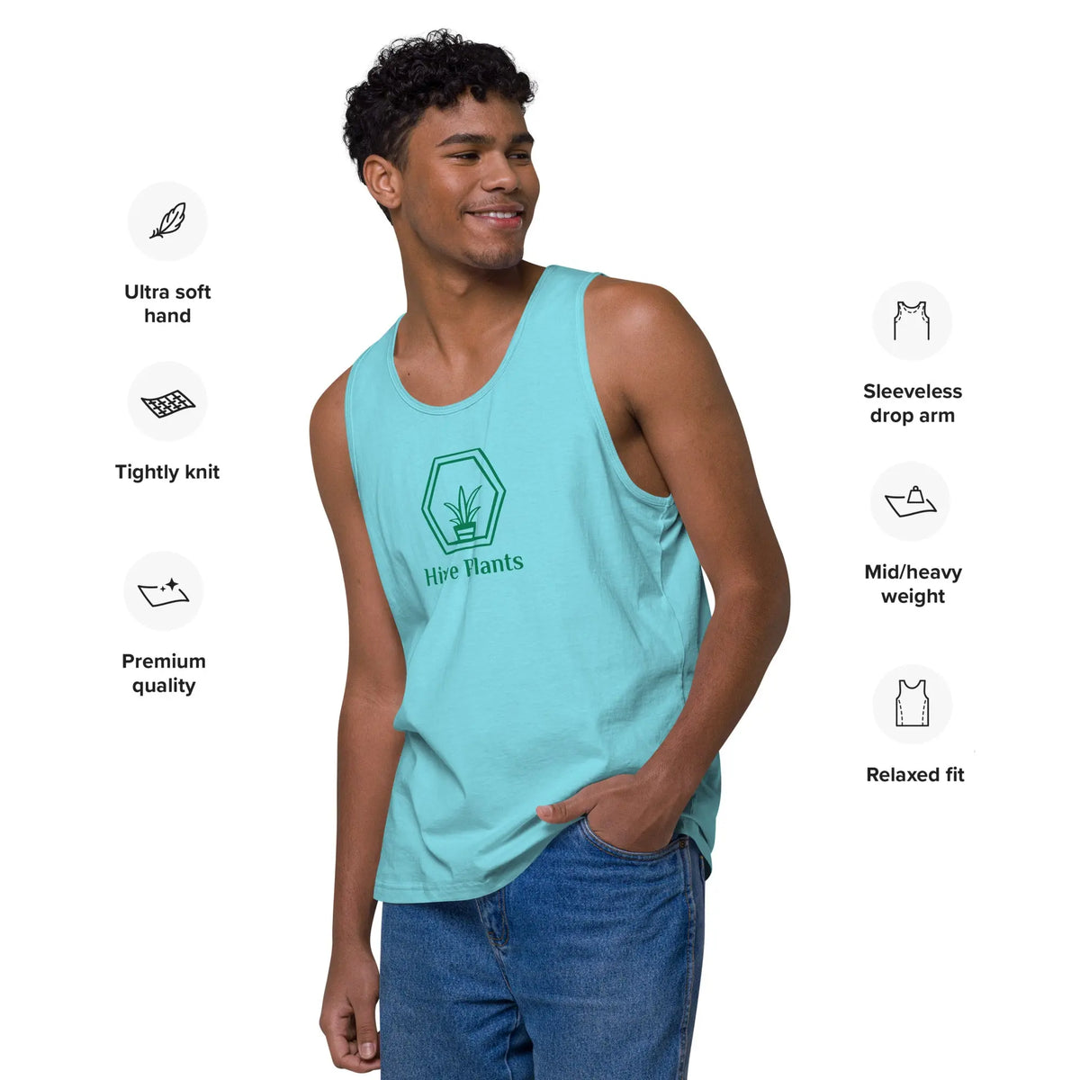 Hive Plants Premium Tank Top - Hive Plants - 