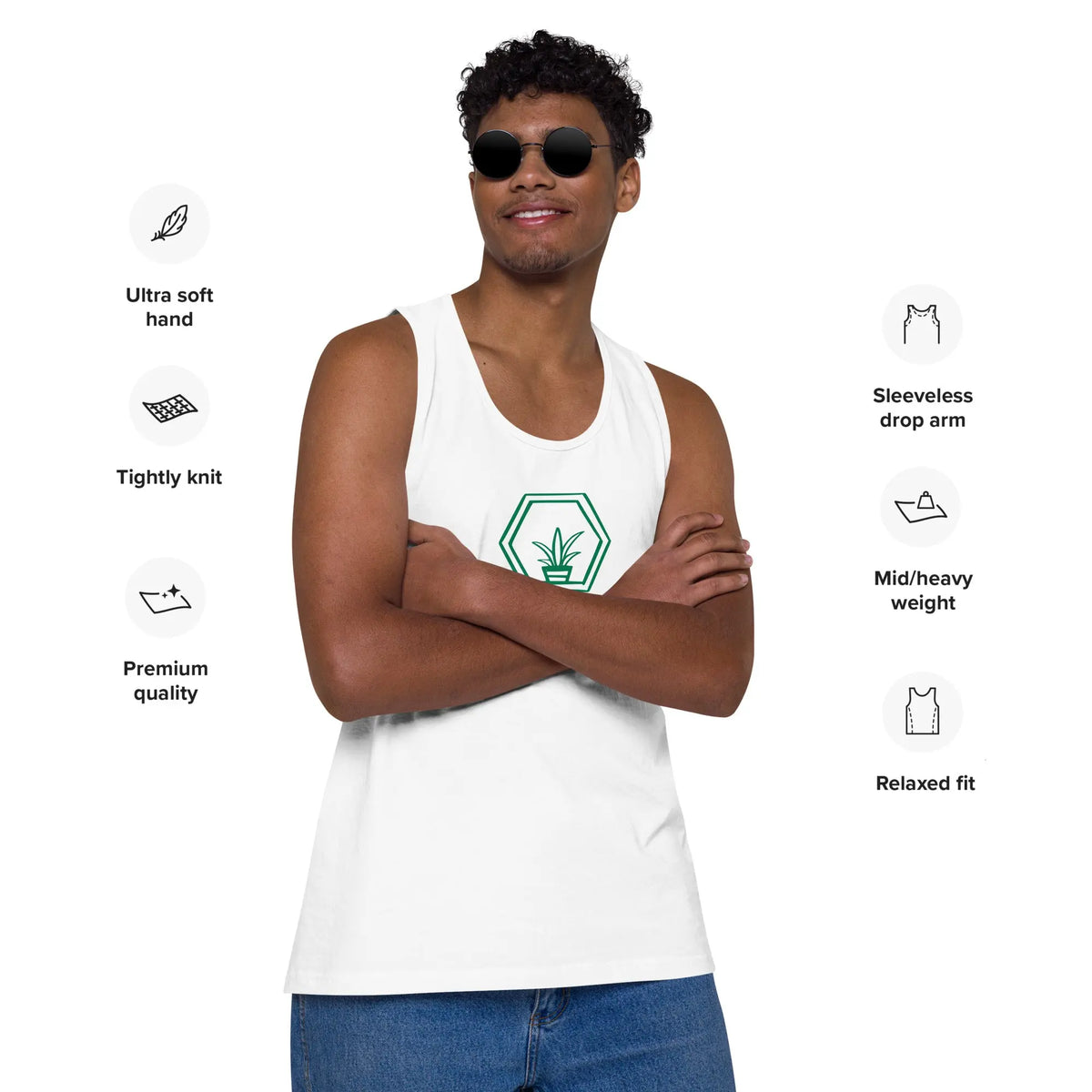 Hive Plants Premium Tank Top - Hive Plants - 